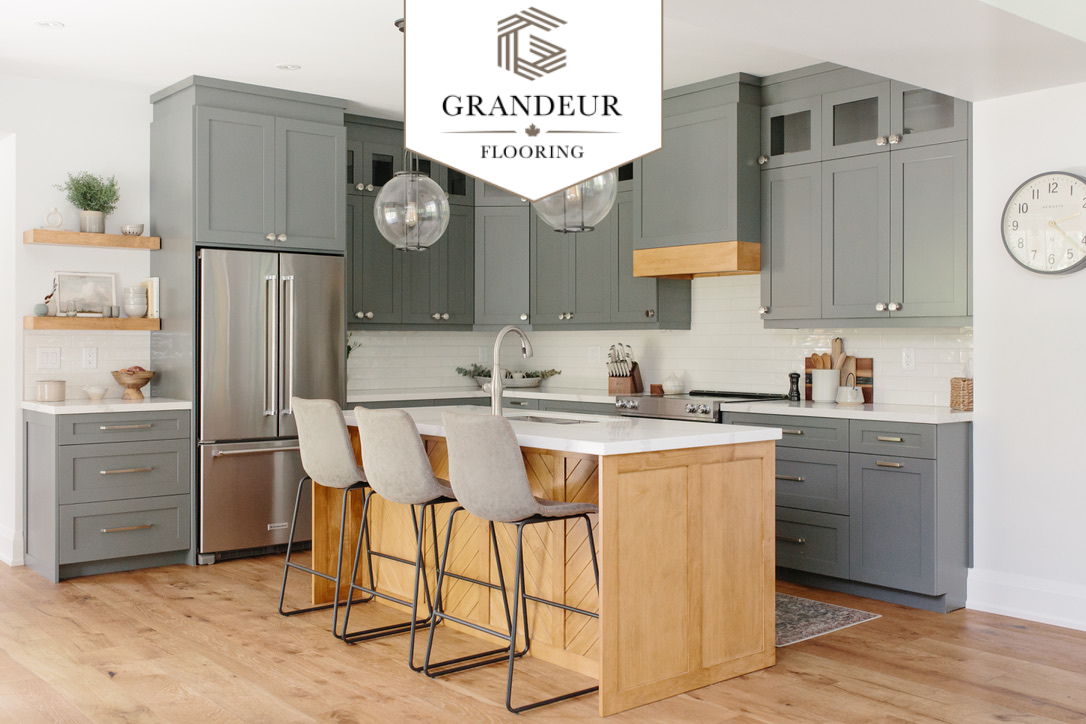 Engineered hardwood floor by Grandeur Flooring