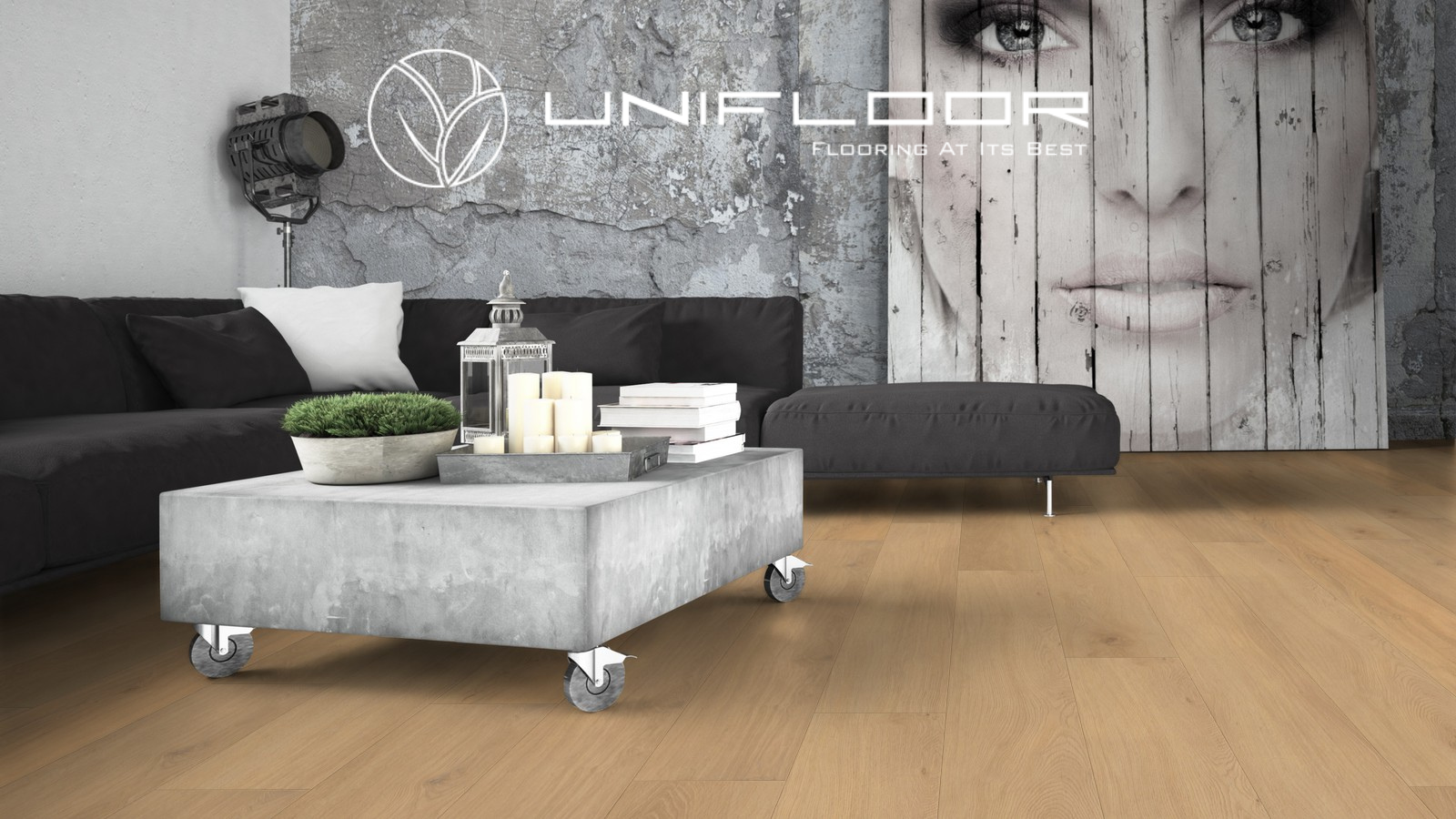 Engineered hardwood floor by Unifloor