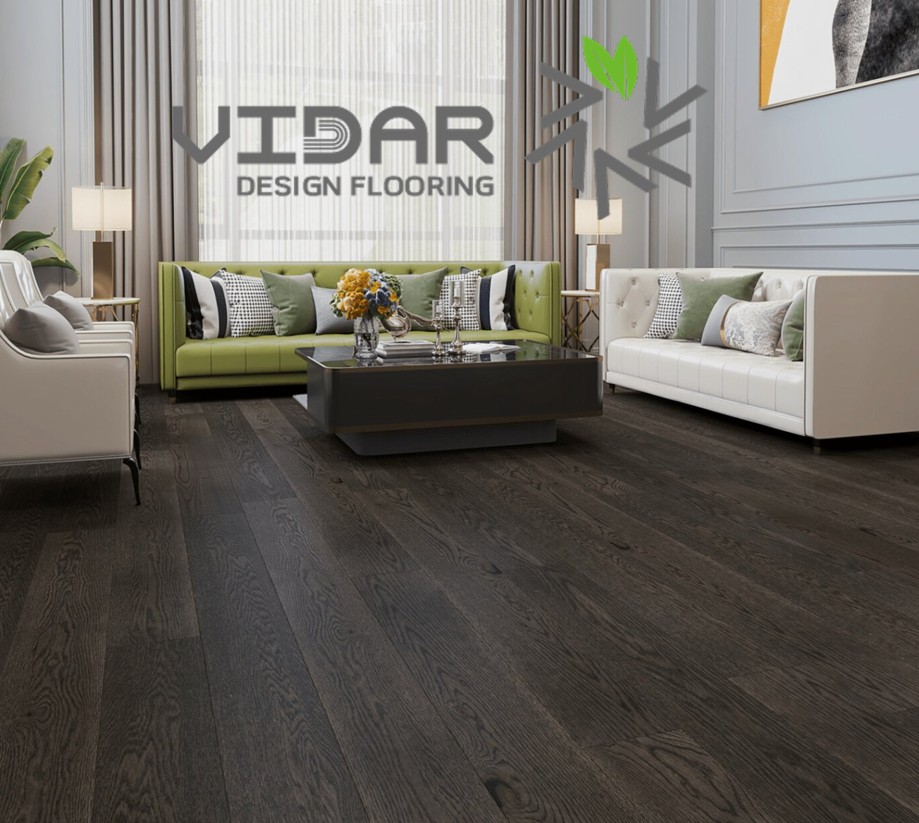 Engineered hardwood floor by Vidar Design Flooring